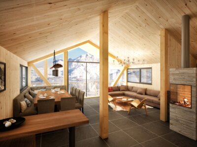 Innenraum Alpenchalets Reiteralm Innenraum Alpenchalets Reiteralm