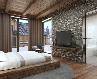 Schlafzimmer Chalet Village Ramsau Schlafzimmer Chalet Village Ramsau