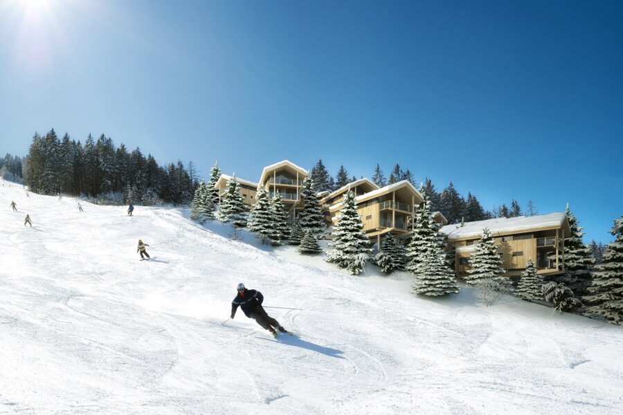 Aussenansicht Alpenchalets Reiteralm Investment in Alpenchalets in Österreich