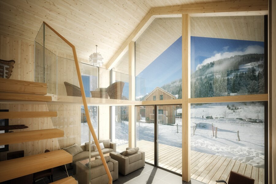 Innenansicht Chalet in Österreich Ferienimmobilie in Österreich