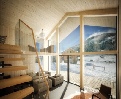 Innenansicht Chalet in Österreich Ferienimmobilie in Österreich